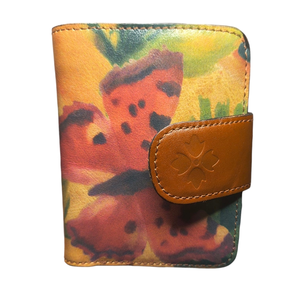 NWT~PATRICIA NASH “IBERIA” LEATHER BIFOLD WALLET